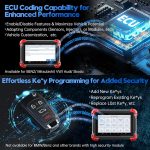 Bidirectional Scan Tool: 2024 Newest Automotive Scanner Diagnostic Tool with ECU Coding, Active Tests, All System Scan, 36+ Resets, Crankshaft Relearn, Android 10, 3-Year Updates - Image 5