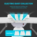 LDAILY Portable Nail Table with Electric Dust Collector - Image 9