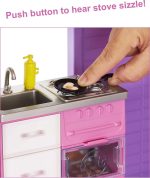Barbie DreamHouse Dollhouse with 70+ Accessories, Working Elevator, Lights & Sounds - Image 4