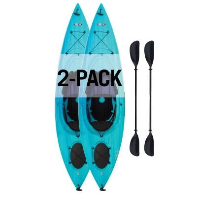 26A54204-7A46-5A95-4DC3-DDB62768DAD3 Lifetime Guster 100 Sit-In Kayak (2-Pack) 457 - Image 1