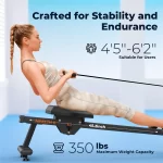 YOSUDA Magnetic Rowing Machine 350 LB Weight Capacity - Image 7