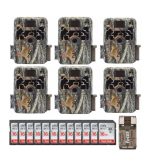 Browning Trail Cameras Dark Ops Extreme (6-Pack) w/ 16GB Cards Bundle ?C Camouflage - Image 2
