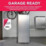 Frigidaire 6.5 Cu. ft. Upright Freezer, Platinum - Image 4