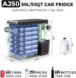 AJ30 Portable Refrigerator,Portable Freezer,32 Quart(30L) Electric Cooler,Car Refrigerator,12/24V DC Cable & 110/240V AC,Car Fridge for Camping,Truck,RV,Travel,Fishing,3-YEAR Warranty - Image 15