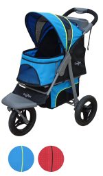 Gen7Pets Jogger Dog Stroller, Trailblazer Blue, 38 - Image 2