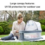 Graco Pack 'n Play Close2Baby Bassinet Playard Features Portable Bassinet Diaper Changer and More, Derby - Image 20