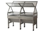 Elevated Outdoor Raised Garden Bed Planter Box 70 x 24 x 29 inch High - Image 9