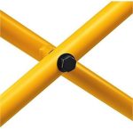 Miter Saw Stand With Wheels (DWX726), Yellow - Image 10