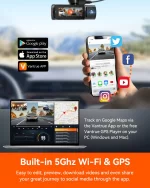 Vantrue N4 Pro 3 Channel 4K WiFi Dash Cam - Image 8