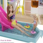 Barbie DreamHouse Playset with 10 Play Areas, 75+ Furniture & Accessories, Lights & Sounds - Image 4